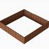 Plantenbak Module+ Corten 270x270x56 cm
