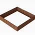 Plantenbak Module+ Corten 300x300x56 cm