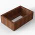 Plantenbak Module+ Corten 90x60x28 cm