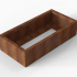 Plantenbak Module+ Corten 120x60x28 cm