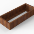 Plantenbak Module+ Corten 150x60x28 cm