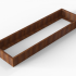 Plantenbak Module+ Corten 300x90x28 cm