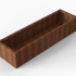 Plantenbak Module+ Corten 210x60x42 cm