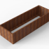 Plantenbak Module+ Corten 270x90x56 cm