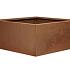 Plantenbak Vlak Corten 90x90x40 cm