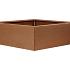 Bloembak vlak - CORTEN 210x210x60