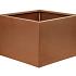 Bloembak vlak - CORTEN 60x60x60 cm