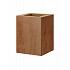 Plantenbak Vlak Corten 30x30x40 cm