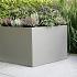 Plantenbak Vlak Taupe 210x180x40 cm
