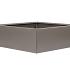Plantenbak Vlak Taupe 210x210x40 cm