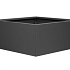 Plantenbak Vlak Antraciet 90x90x60 cm
