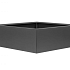 Bloembak vlak - ANTRACIET 210x210x60