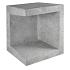 U-Element Hoek | Grijs | 40x40x50 cm