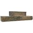 Split Wall | Earth | Antraciet/Taupe | 40x10x10 cm