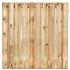 Tuinscherm | Grenen | Bois 21 planks/15mm |  Geschaafd/RVS | Groen | Geïmpregneerd | 180x180 cm