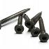 RVS schroef met gekleurde top voor NTW Castellation PRO, set a 50 stuks incl bit, Silver gray