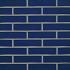 Crystal Blauw | Waal Formaat Glazuur: 1x strek | Strengpers | 210 x 100 x 50