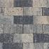 Betonstraatsteen 8 cm grijs/zwart komo