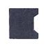 H-verbandsteen begin/eind 8 cm antraciet