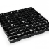 Ecco Grastegel 80x80x4 Zwart