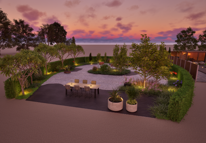 3D tuinontwerp Mega Stones Nijmegen Tuininspiratie